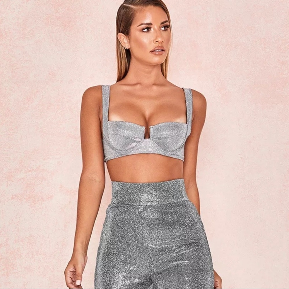 House of CB Glitter Bralette